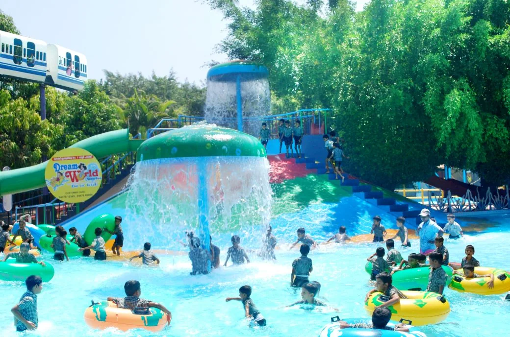 Across the park at Dream World, Athirapally