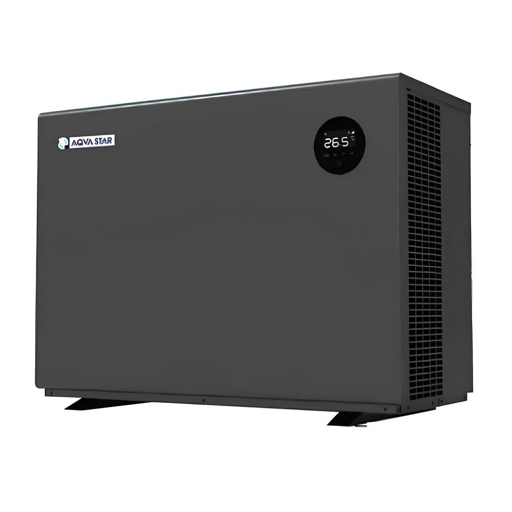 Heat and cool pump unit for pool water