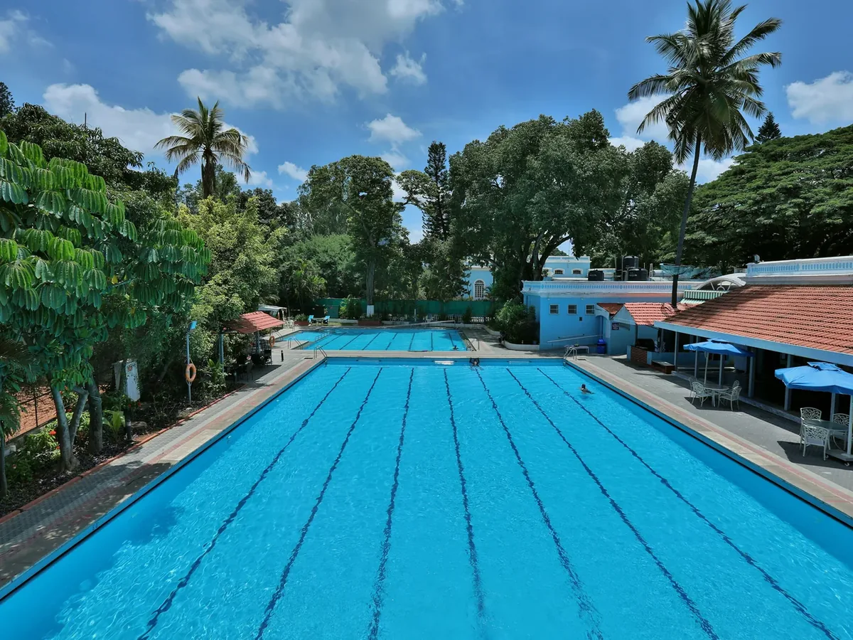 Competition pool at Bangalore Club, Bangalore