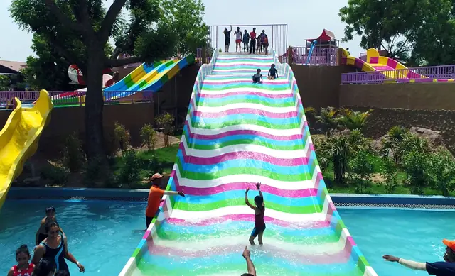 Family Water Slide — water slide by Synergy