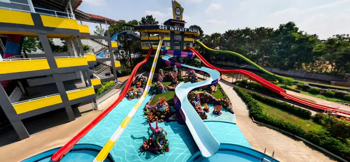 Landing Pool at GRS Fantasy Park, Mysuru