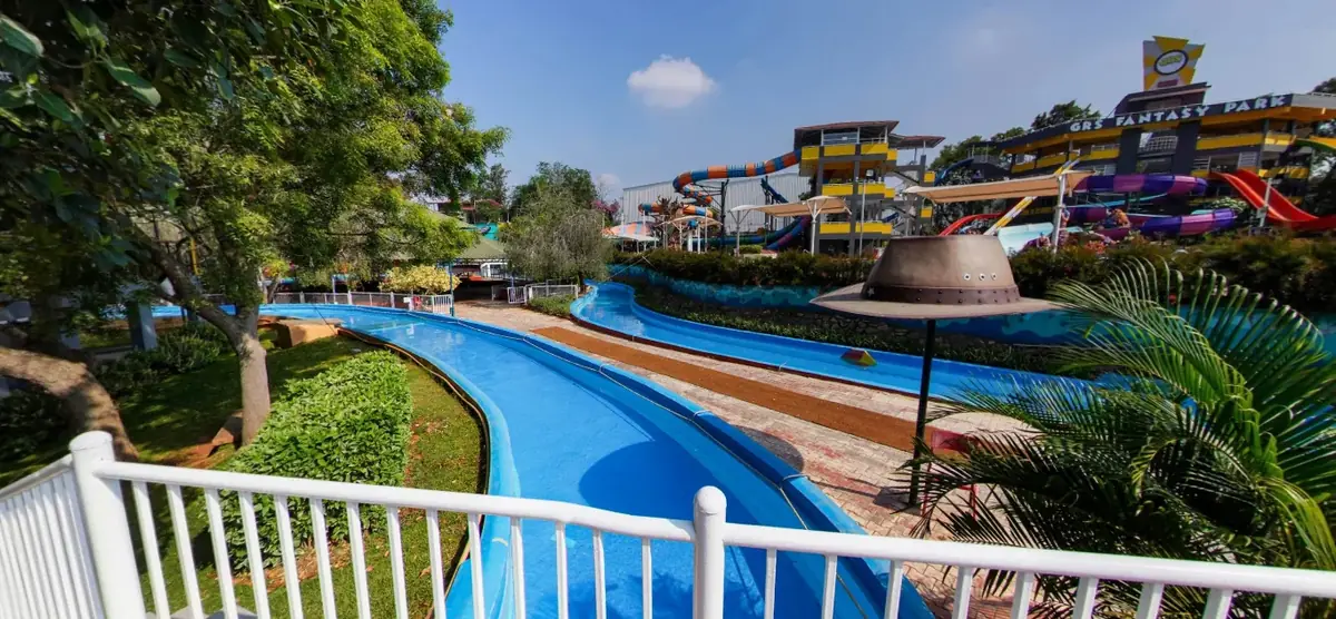 Lazy River at GRS Fantasy Park, Mysuru
