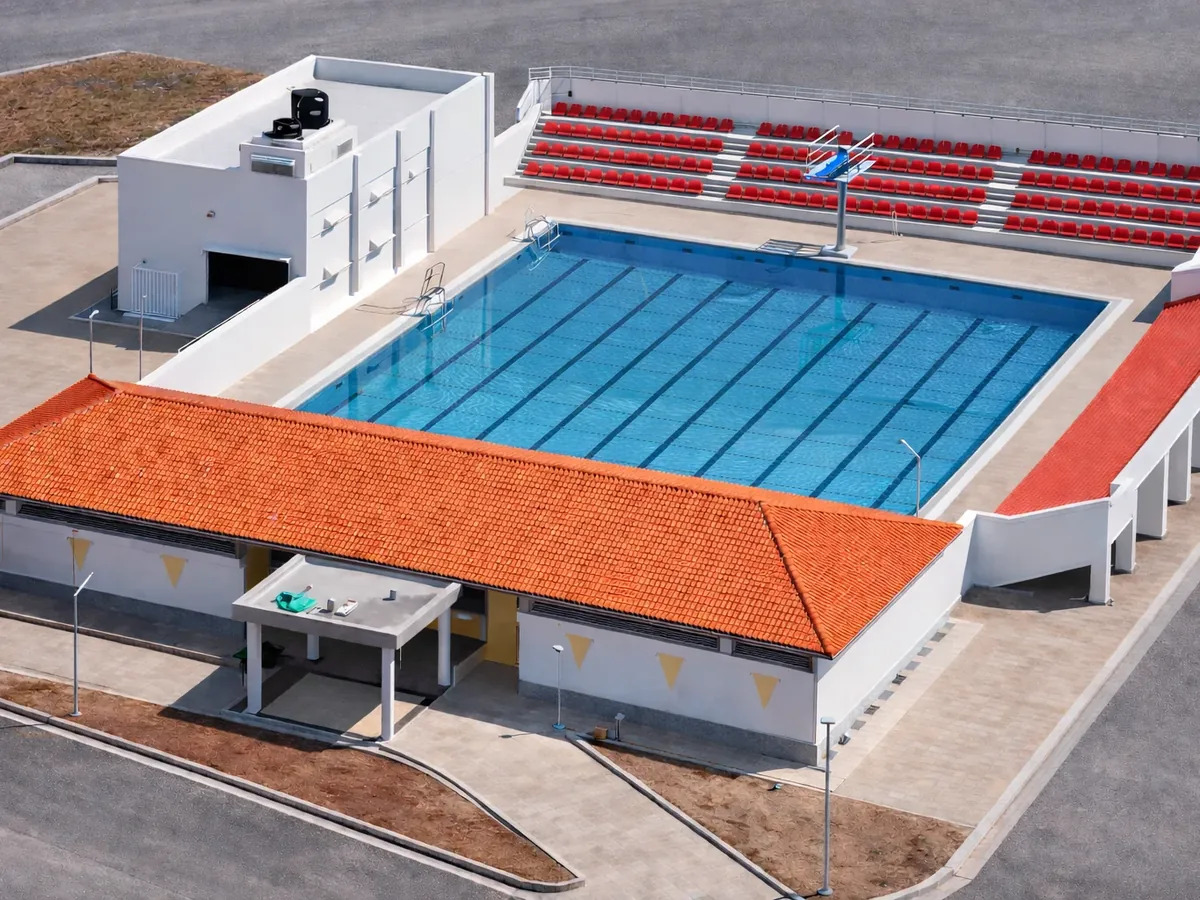 Swimming pool at CISF, Lakkur